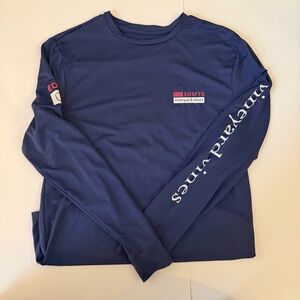 Vineyard Vines Performance Navy Shirt